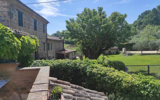Cingoli Immobiliare Rif. 981 AFFASCINANTE CIELO-TERRA IN PIETRA A SAN SEVERINO MARCHE